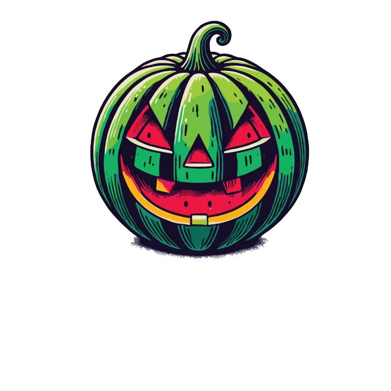 Joyeux étéentre l’été Halloween pastèque