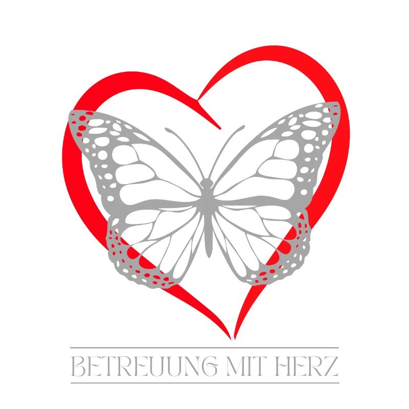 Schmetterling mit Herz