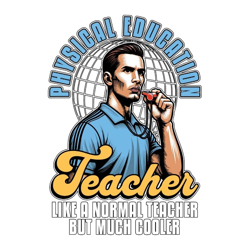 Physical Education Teacher Like A Gym Instructor