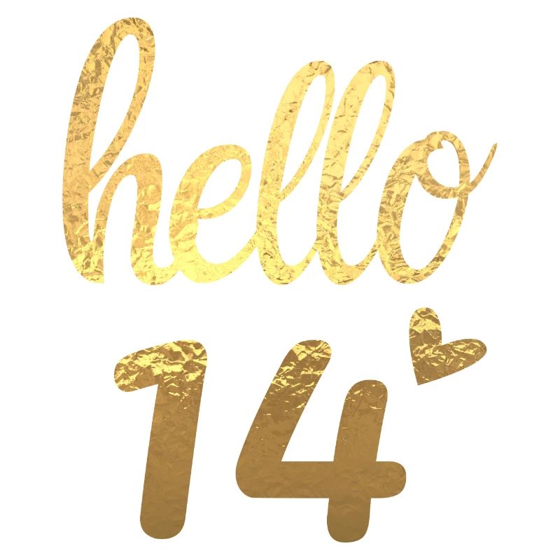 Hello 14 doré