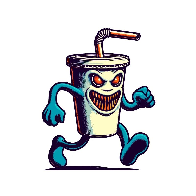 Scary Monster Drinking Cup Drinks