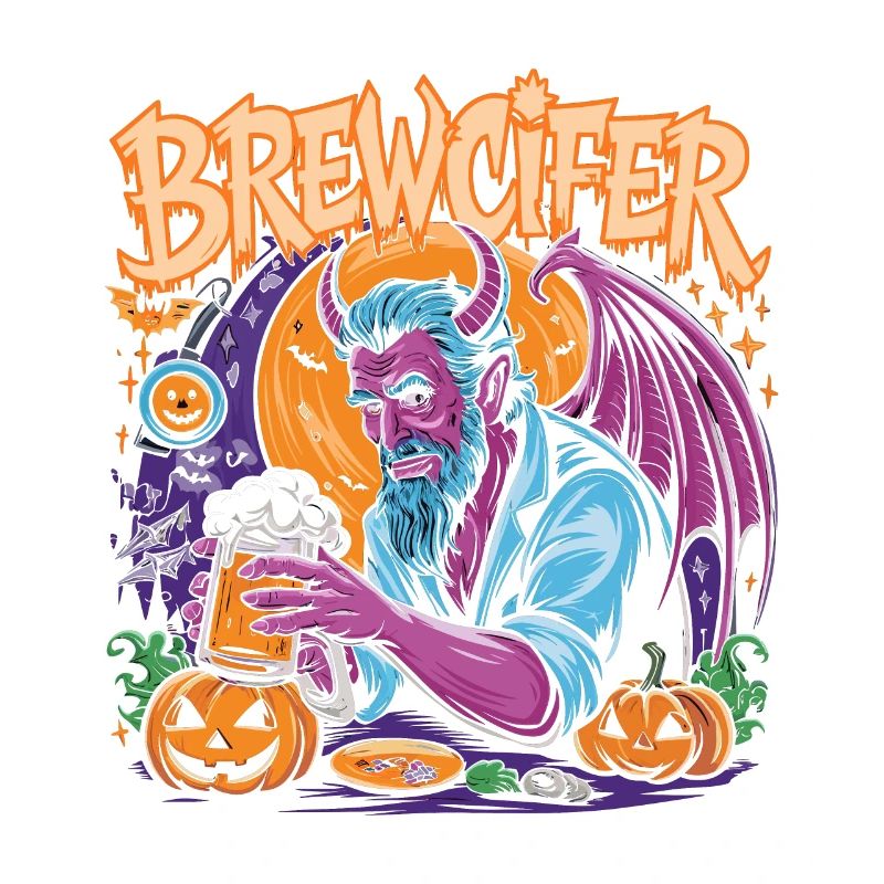 Brewcifer Devil Beer Lover Halloween