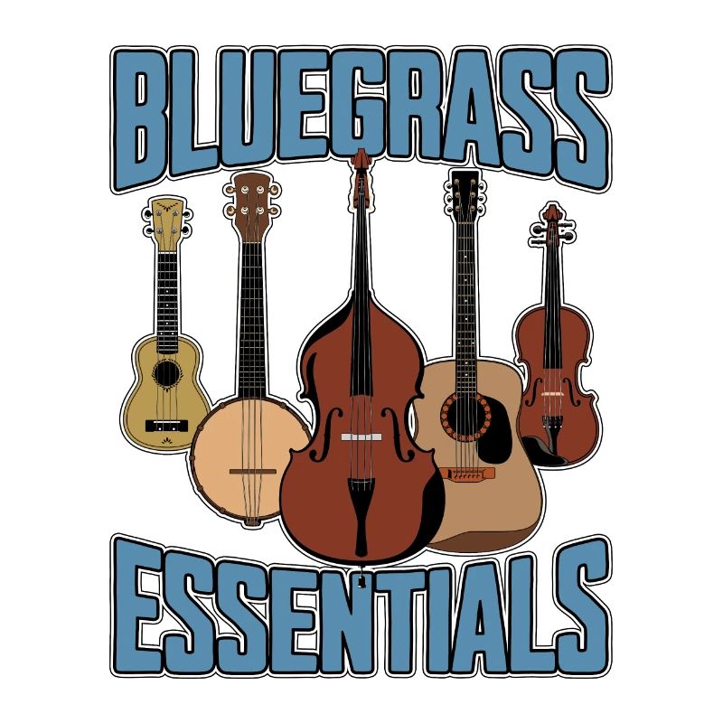 Bluegrass Essentials String Instrument Music Lover