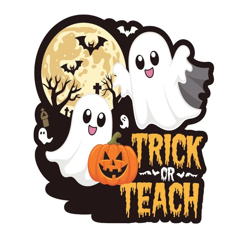 Trick Or Teach Halloween Lehrer