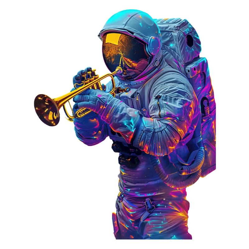Trompette astronaute