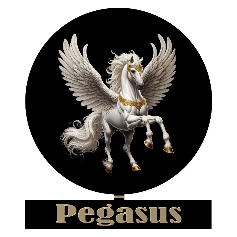 Pégase Cheval Ailé Majesté