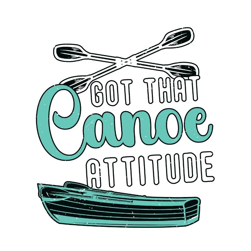 Le canoë a cette attitude de canoë aime la navigation de plaisance