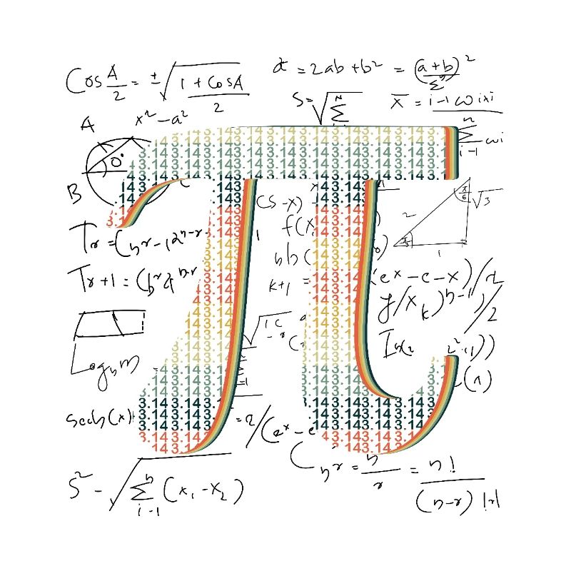 Pi Day Celebration Number Pattern Math Enthusiasm