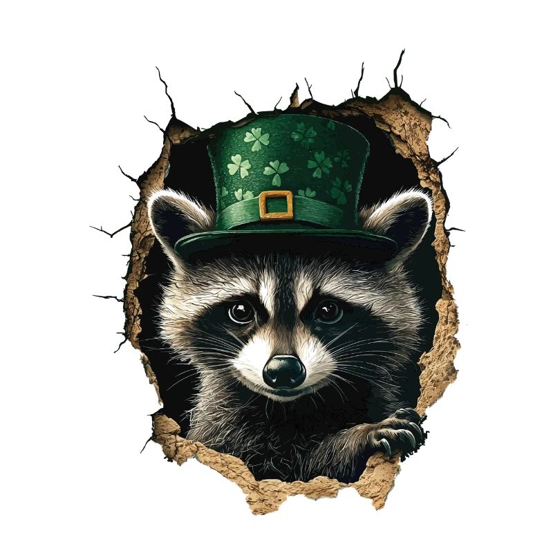 St. Patrick Waschbär