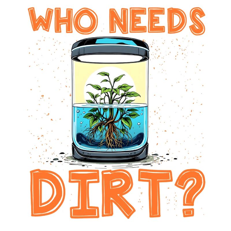 Who needs dirt?