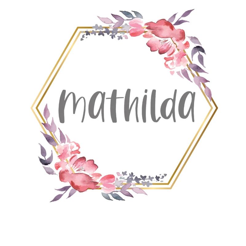 Mathilda Mädchen Name personalisiertes Geschenk