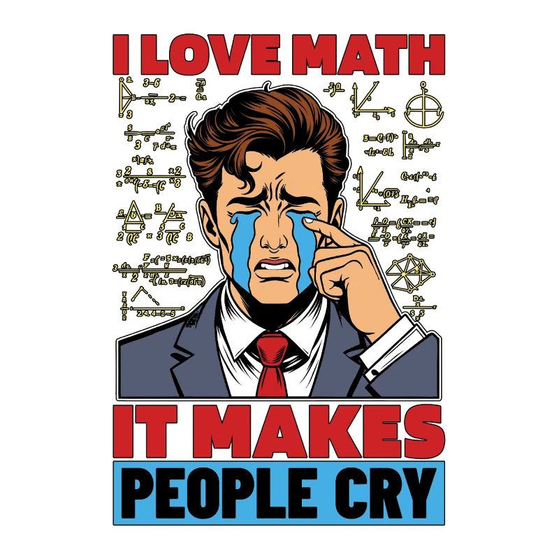 Mathématicien J’adore les maths ça fait statisticien