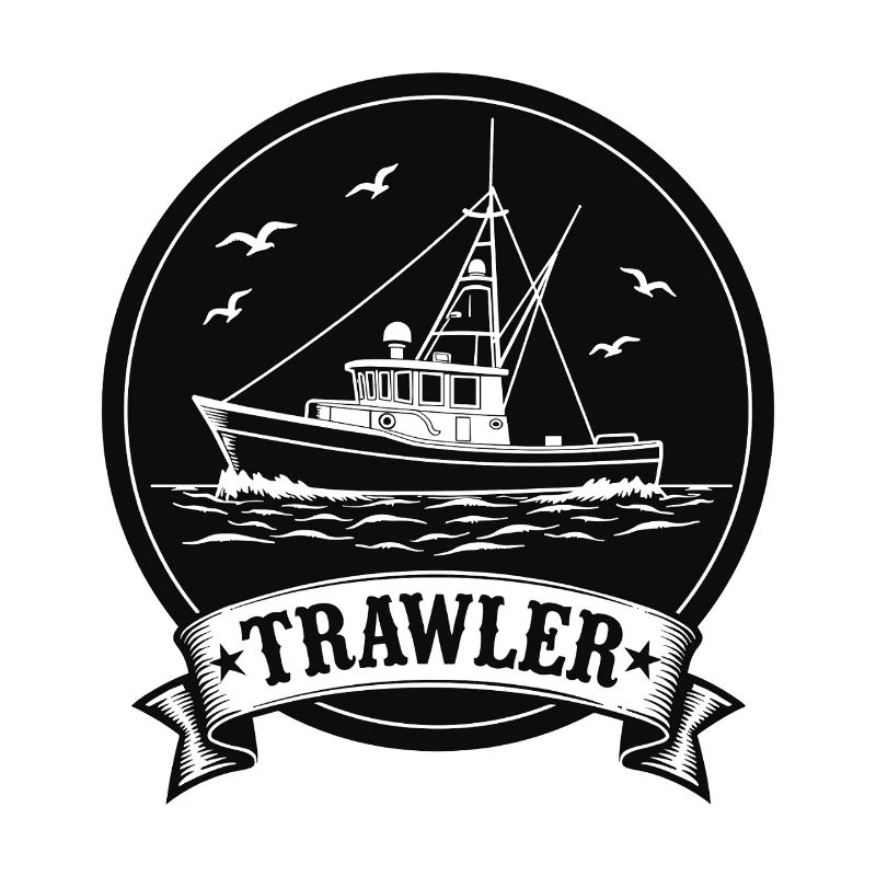 Trawler Fischkutter Ahoi Maritim
