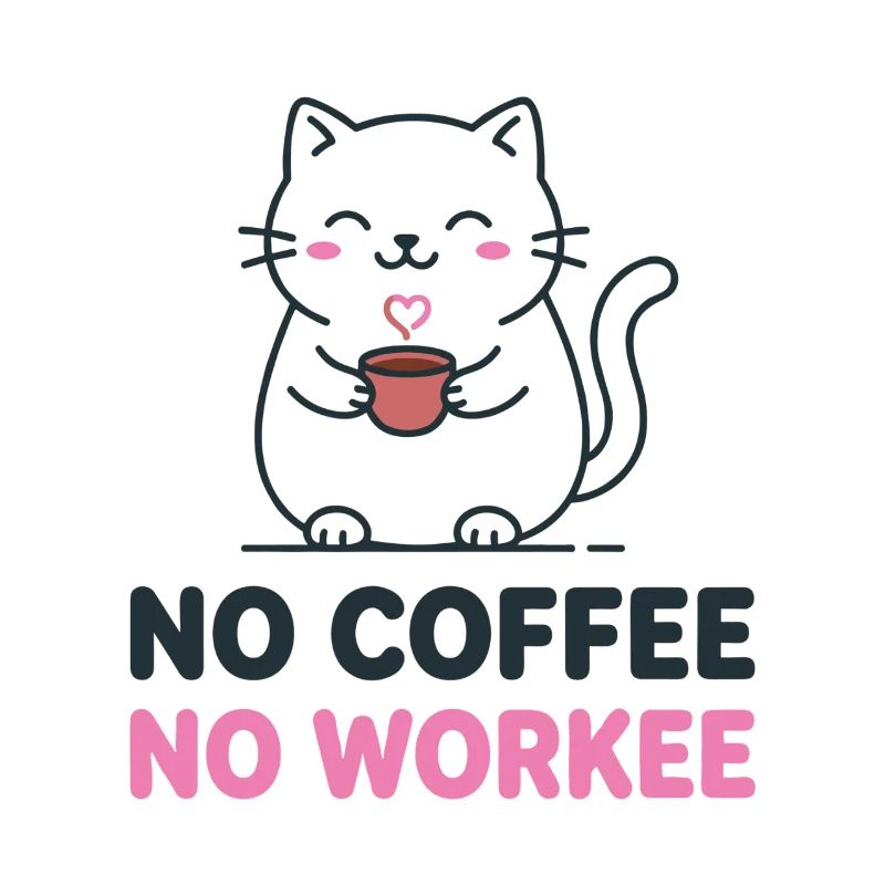 Pas de café, pas de travail.