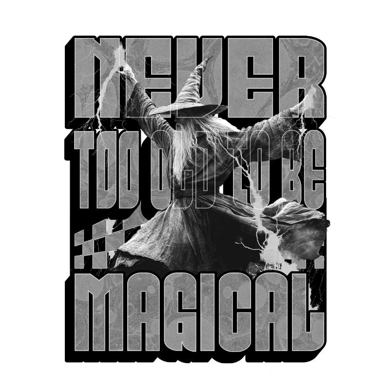 Magischer Zauberer