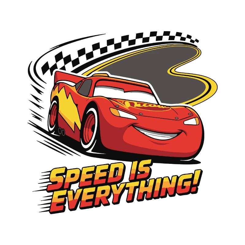 Speed Is Everything Auto-Cartoon