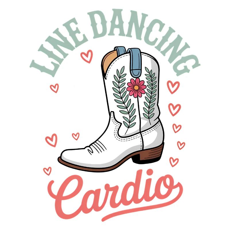 Line Dancing Sprüche Lustiges Line Dance Geschenk 