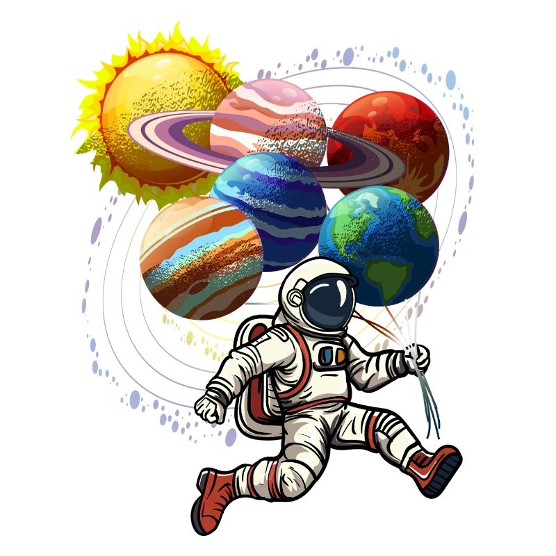 Astronaut & Planetary Spheres