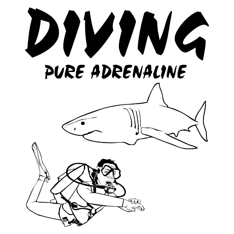 Diving - Tauchen - Taucher - Hai