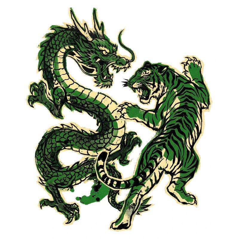 Chinesischer Drache Tiger