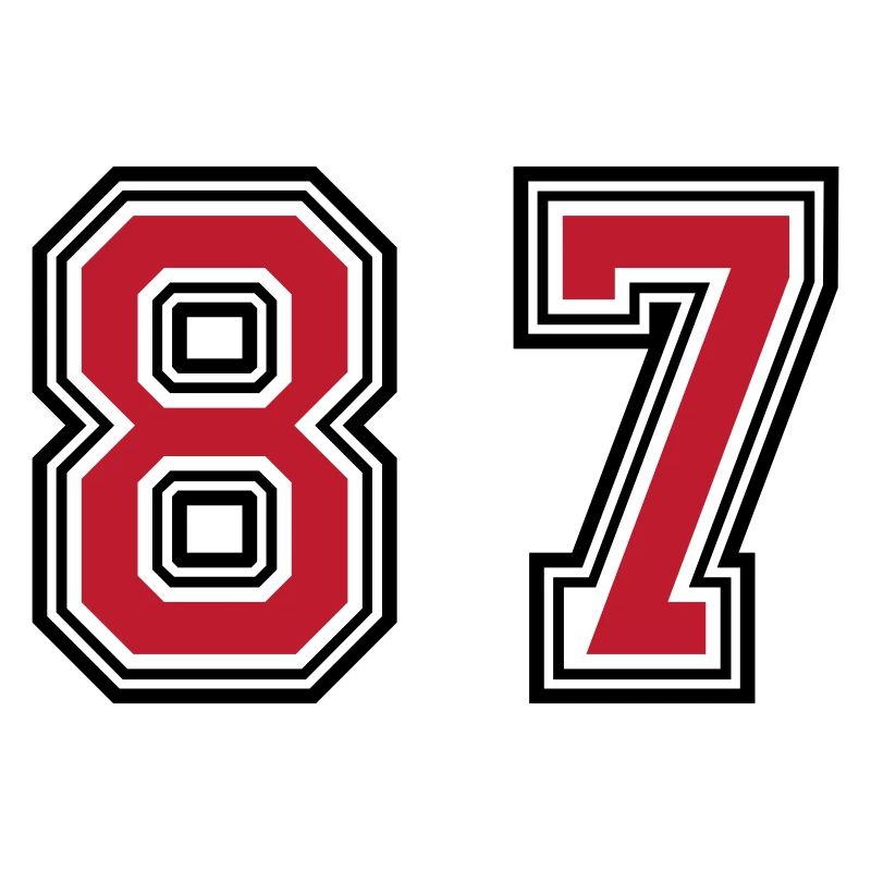 87 Symbole numérique