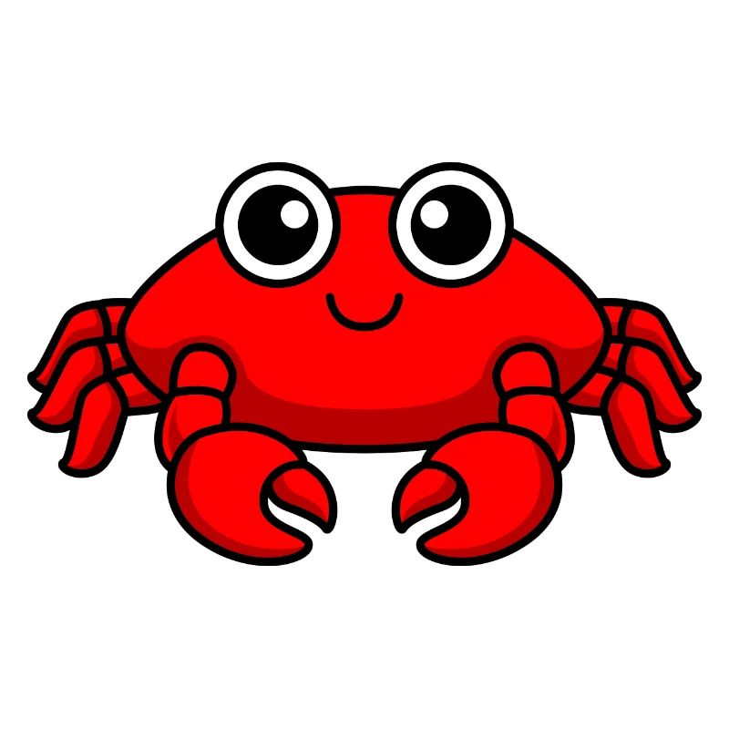 Crab Comic Animal