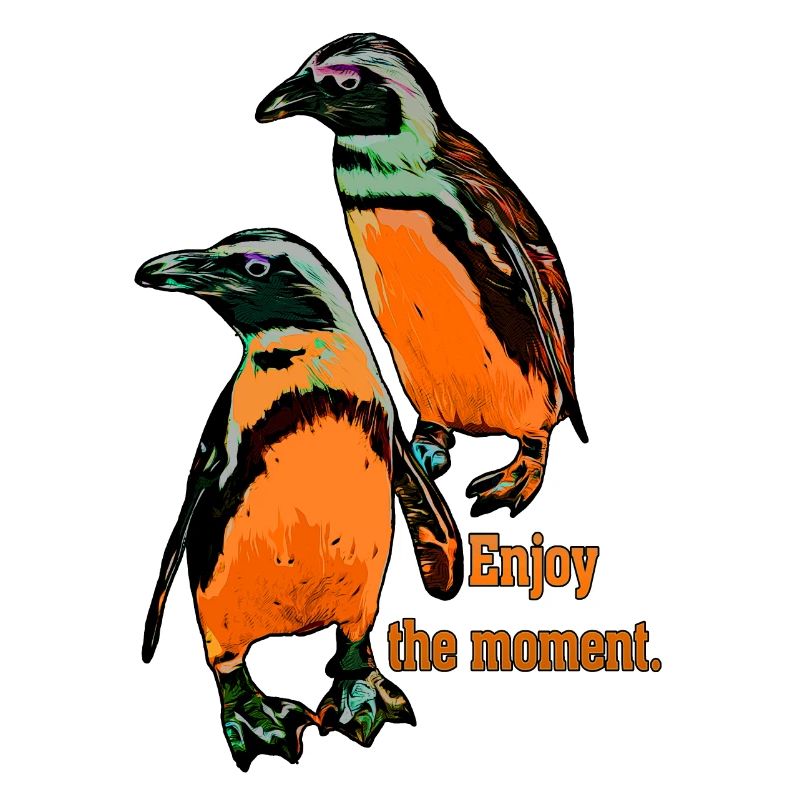 Pinguin orange