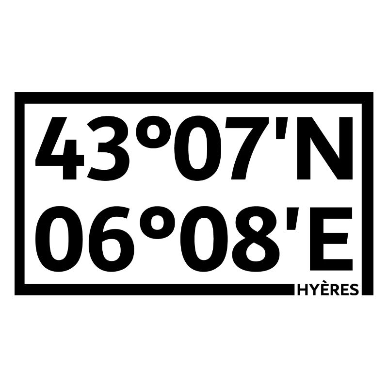 Hyères coordinates