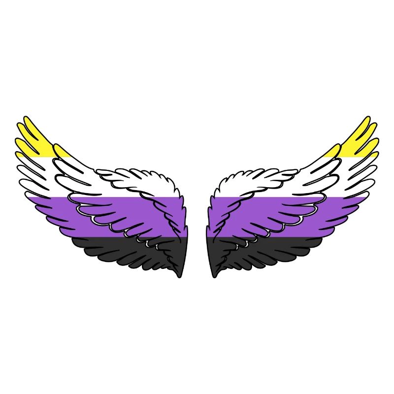 Wing Nonbinary Non-Binary Gender Nonbinary