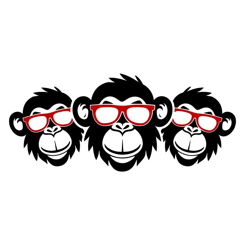 Monkey Head Funny Party Monkey