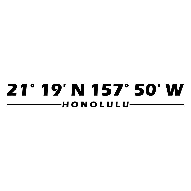 Honolulu Coordinates