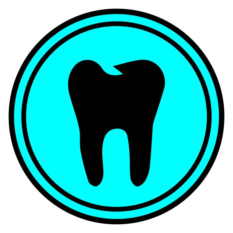 Symbole de l’icône de dent