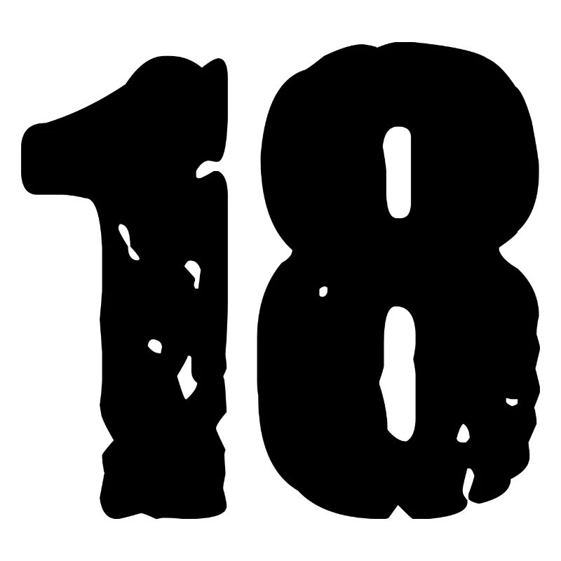 18 number jersey