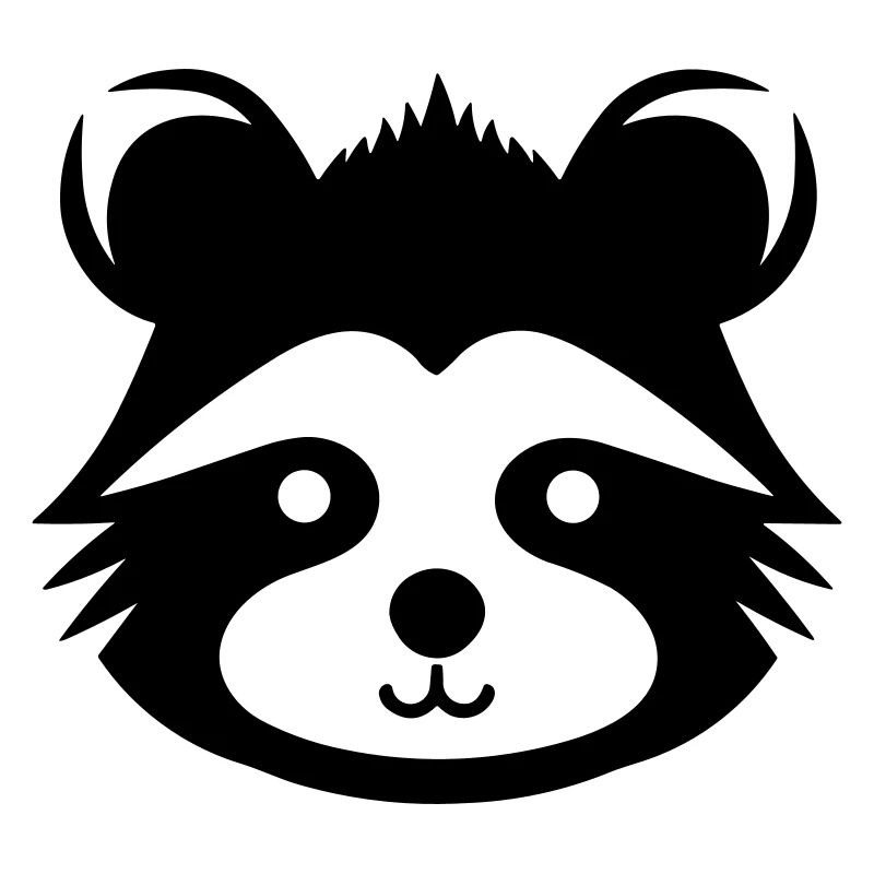 Panda-Kopf