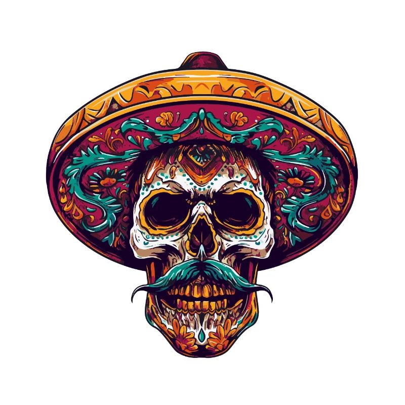Crâne mexicain