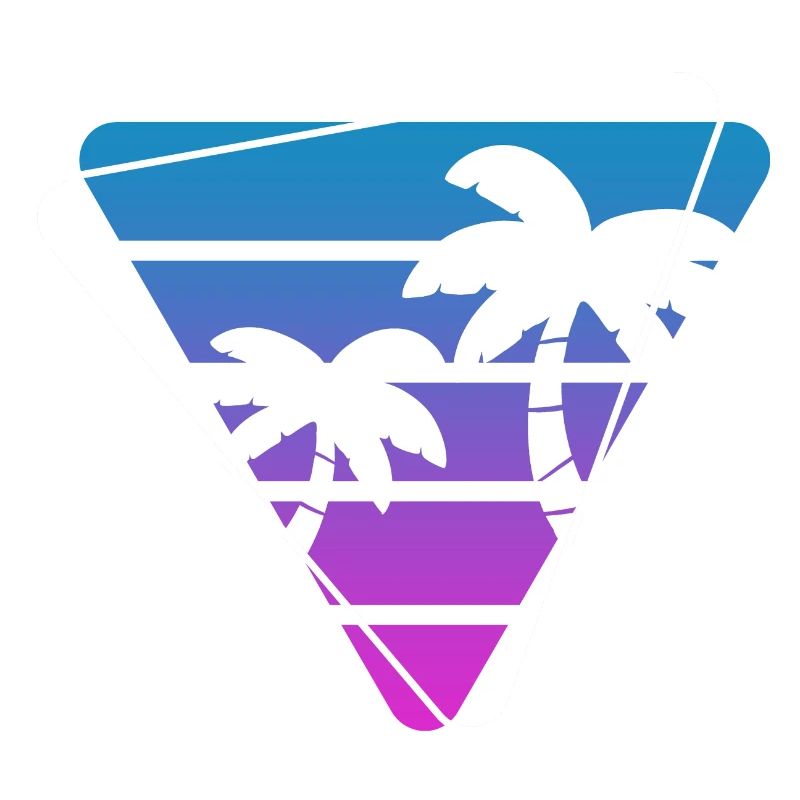 Palm Tree Sunset Painter Poison