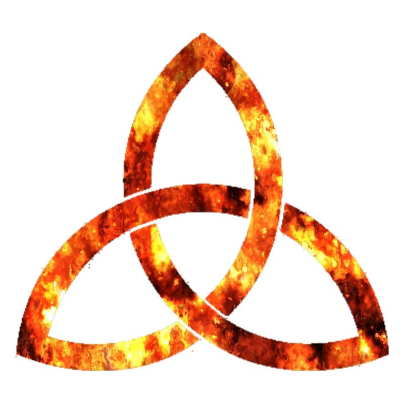 Celtic symbol 3 fire