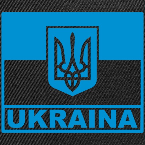 Ukraina Taktisk Flagga - Emblem - Kontrastkeps med snapback