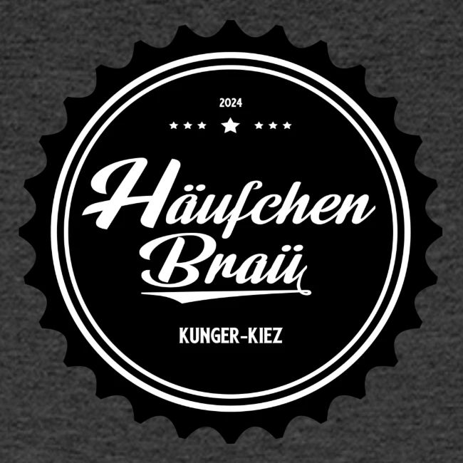 Häufchen Bräu - Schwarz