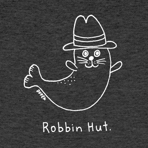 Robbin Hut (weiss) - Männer Premium Bio T-Shirt