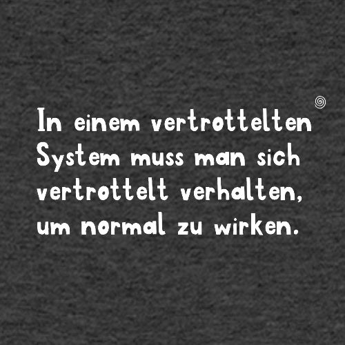 Vertrotteltes System (weiss) - Männer Premium Bio T-Shirt