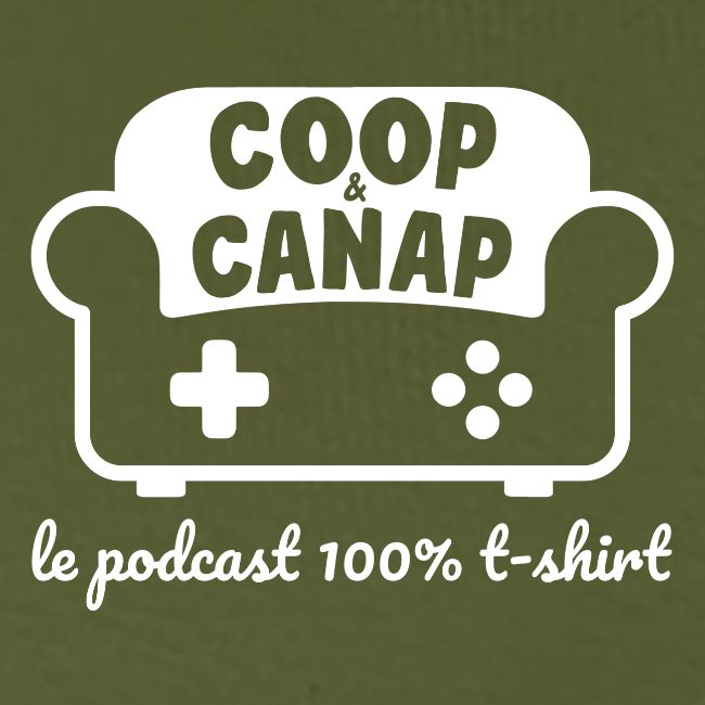 "Le Podcast 100% t-shirt" - logo blanc