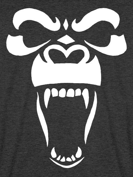 Weißer Gorilla
