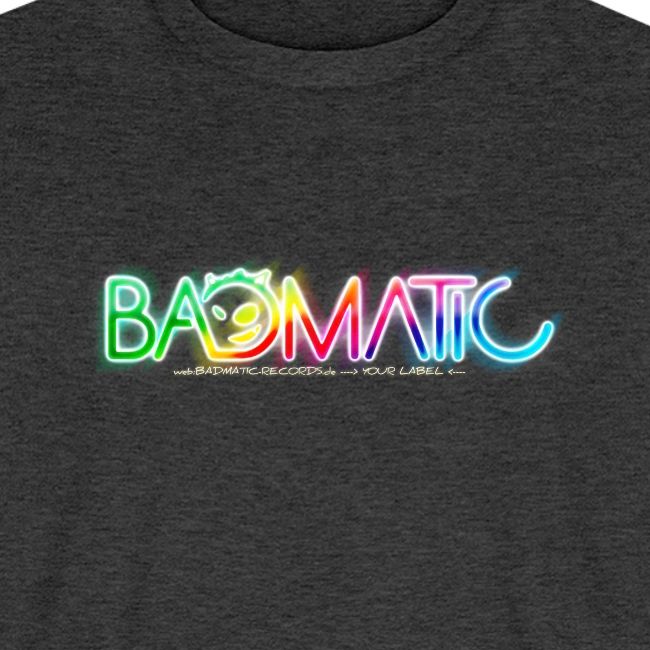 Badmatic Records de White Logo Style 2k20