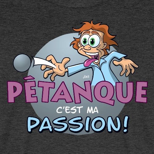 Pétanque c'est ma passion - Männer Premium Bio T-Shirt