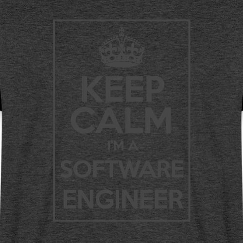 I'm a software Engineer - Men's Premium Organic T-Shirt