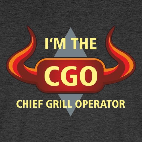 CGO - Chief Grill Operator - Männer Premium Bio T-Shirt