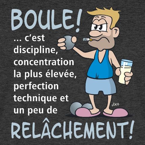 Boule Cartoon - un peu de relâchement!