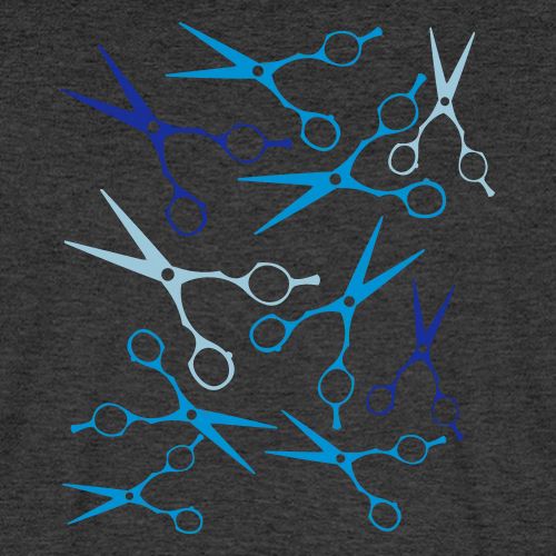 Bunte Scheren - Männer Premium Bio T-Shirt
