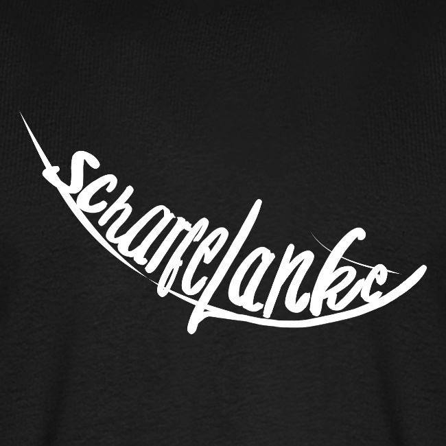 Scharfelanke Logo Weiß